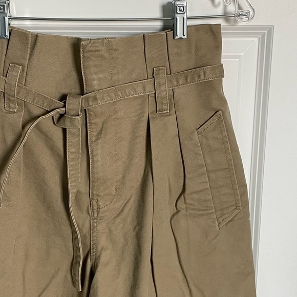 New! Madewell Paperbag Trench Trousers in (Re)generative Chino 35184 - Picture 7 of 16